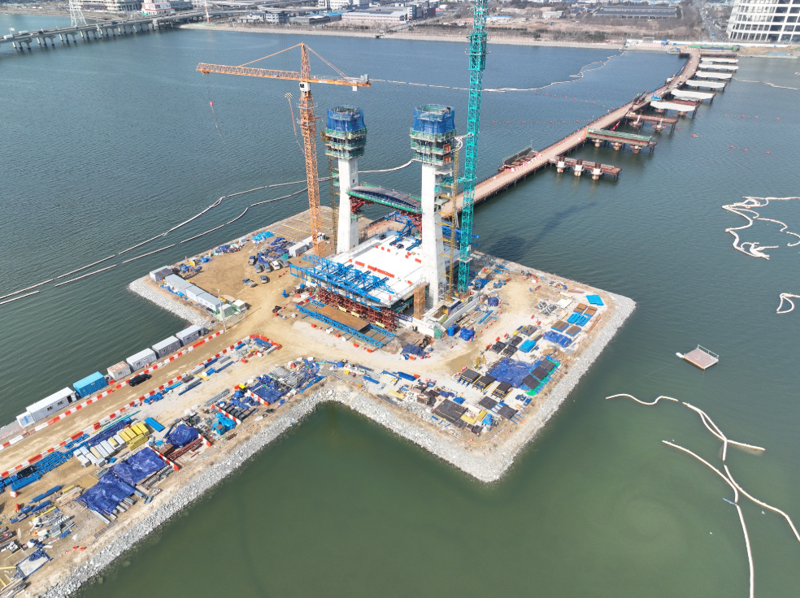 송산그린시티 ~ 시화멀티테크노밸리 연결도로. <span id='_stock_code_375500' data-stockcode='375500'>DL이앤씨</span> 제공