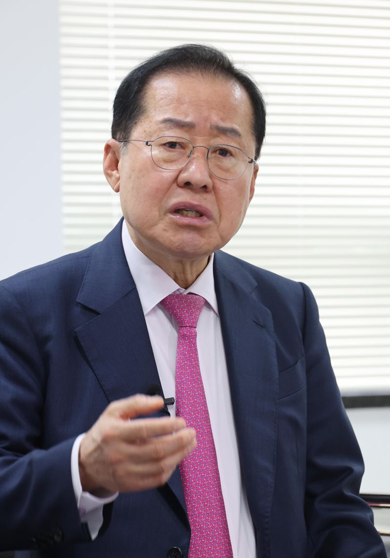 홍준표 국민의힘 대선후보 (2025.04.19 사진=박범준 기자)