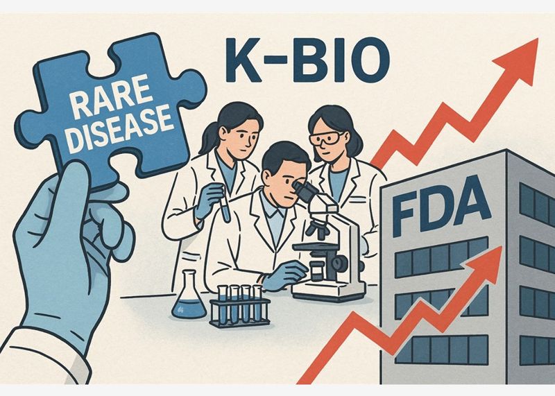 챗GPT가 만든 희귀병 K-바이오 기업들 이미지. 챗GPT 제공.