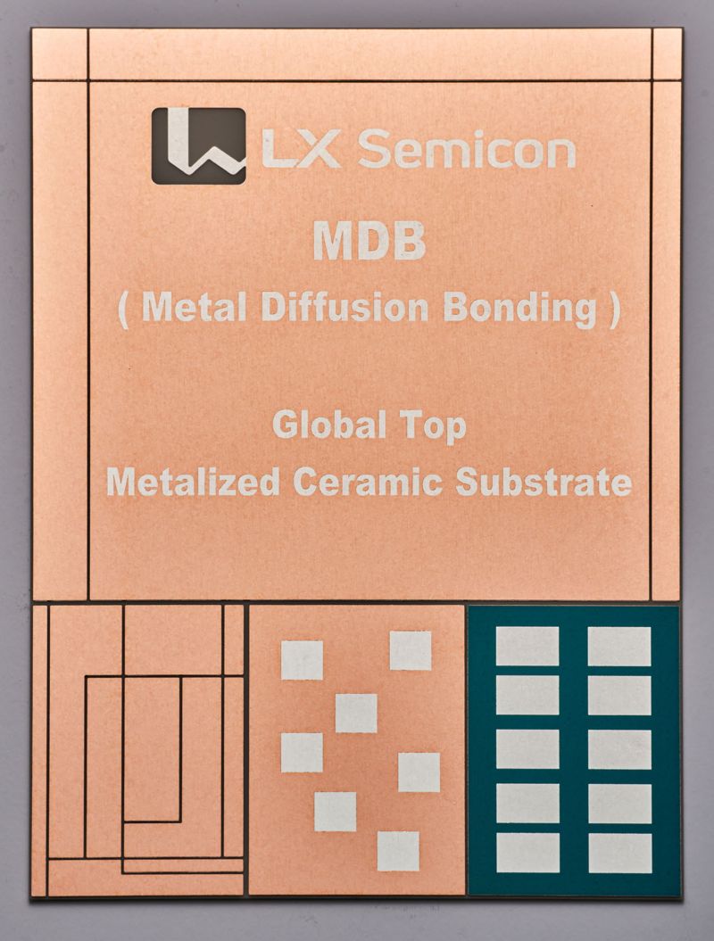 <span id='_stock_code_108320' data-stockcode='108320'>LX세미콘</span> 방열기판 제품 이미지. LX세미콘 제공