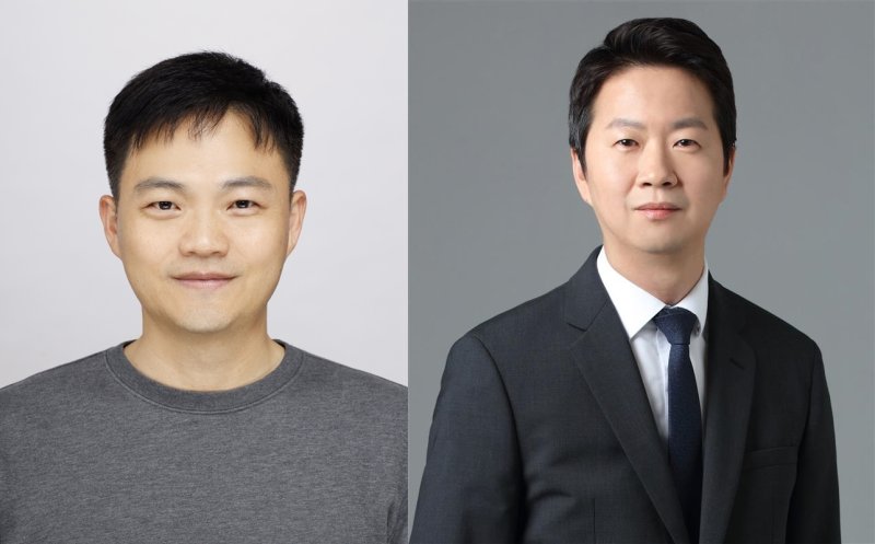 김동진 현대자동차 팀장(왼쪽)과 성창경 <span id='_stock_code_432720' data-stockcode='432720'>퀄리타스반도체</span> 상무이사. 과학기술정보통신부 제공