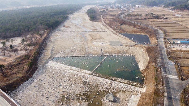 농어촌공사가 설치한 강원 속초 지하수댐. 농어촌공사