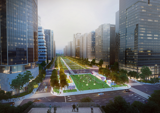 용산역 전경. <span id='_stock_code_294870' data-stockcode='294870'>HDC현대산업개발</span> 제공