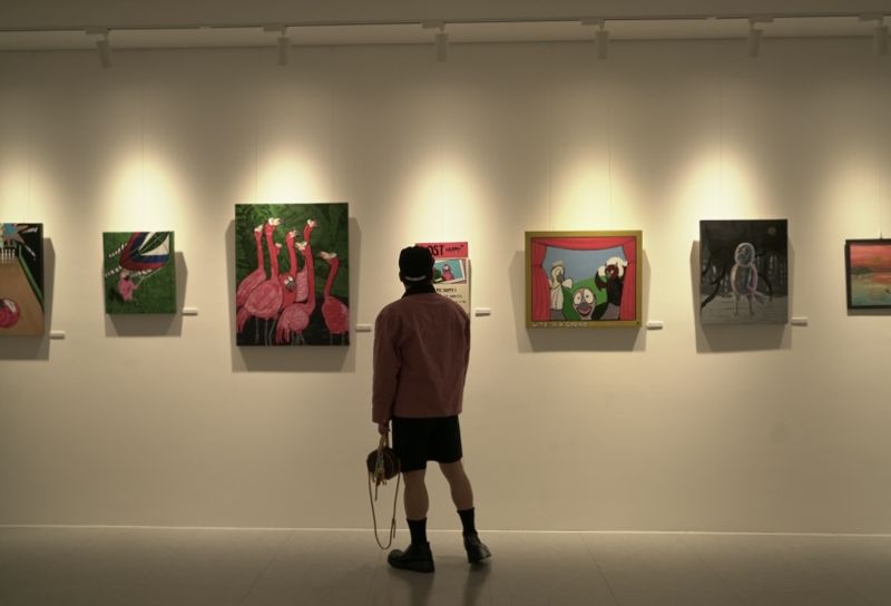 갤러리 유피, 화가 응고 개인전 '어떻게 인연이' 3