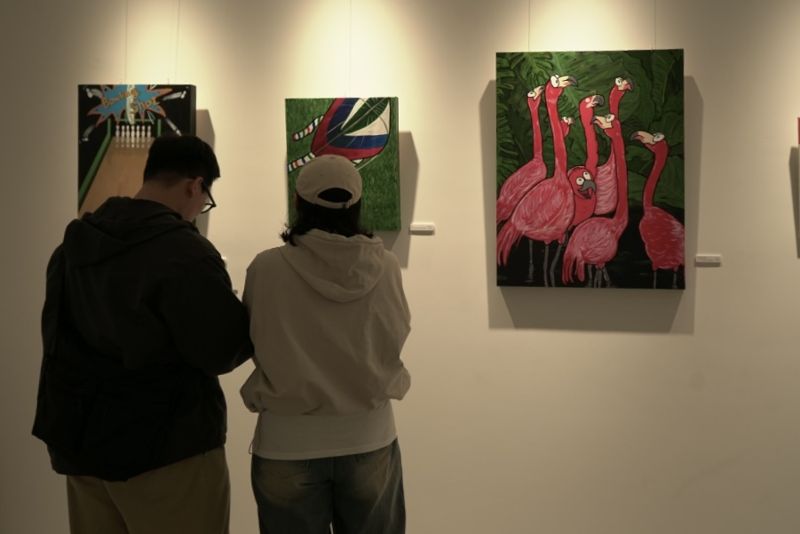 갤러리 유피, 화가 응고 개인전 '어떻게 인연이' 3