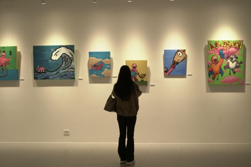 갤러리 유피, 화가 응고 개인전 '어떻게 인연이' 3