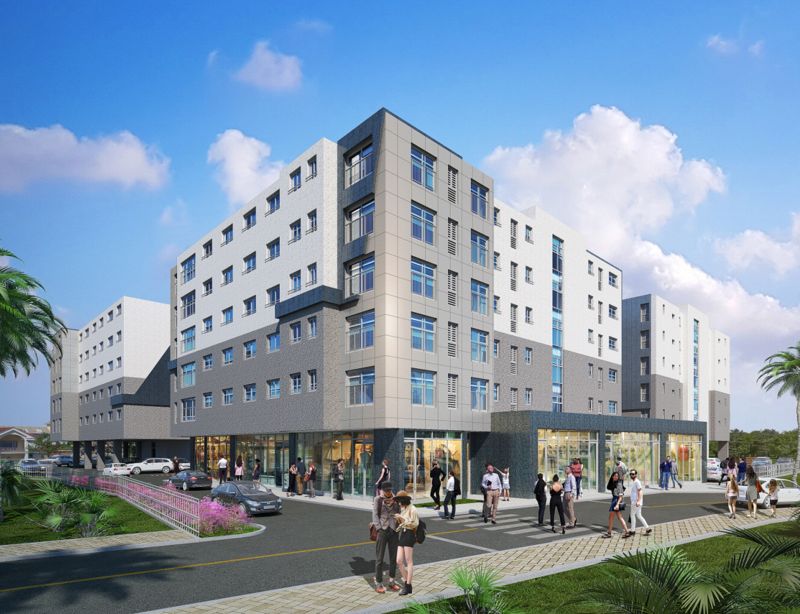 제주 성산읍 '더 헤리티지성산 <span id='_stock_code_009240' data-stockcode='009240'>한샘</span>인사이드' 투시도. 제이에이치디앤씨 제공