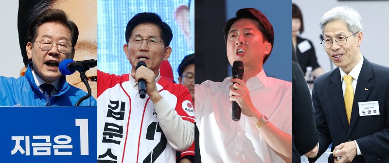 6·3 대선을 앞두고 첫 대선 TV토론회가 18일 오후 8시 서울 상암동 <span id='_stock_code_034120' data-stockcode='034120'>SBS</span> 스튜디오에서 진행된다. 이날 토론회에 더불어민주당 이재명·국민의힘 김문수·개혁신당 이준석·민주노동당 권영국 대선 후보가 참가한다. 뉴스1