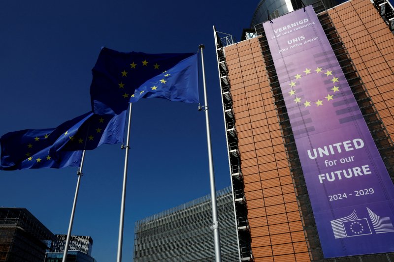 벨기에 브뤼셀의 유럽연합(EU) 집행위원회 본부 건물.로이터연합뉴스