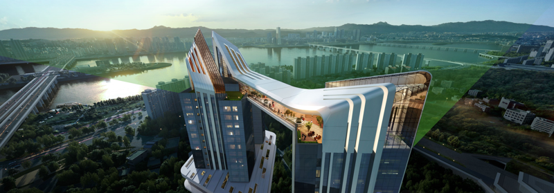 스카이브릿지. <span id='_stock_code_294870' data-stockcode='294870'>HDC현대산업개발</span> 제공