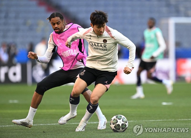 챔피언스리그 결승 명단에 포함된 이강인.연합뉴스