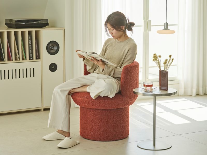 <span id='_stock_code_009240' data-stockcode='009240'>한샘</span> '도도 부클 패브릭' 암체어. 한샘 제공