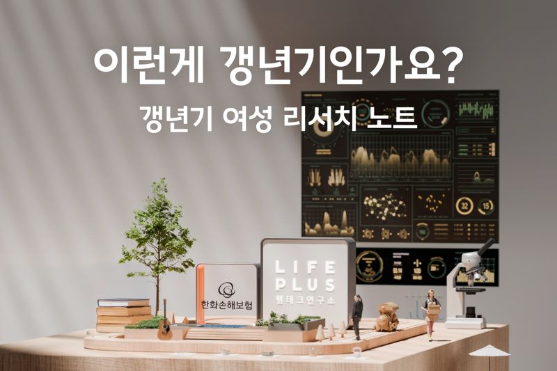 한화손보, 여성 생애 전환기 '갱년기 여성 리서치 노