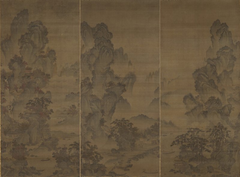 산수도. 국립중앙박물관 제공 