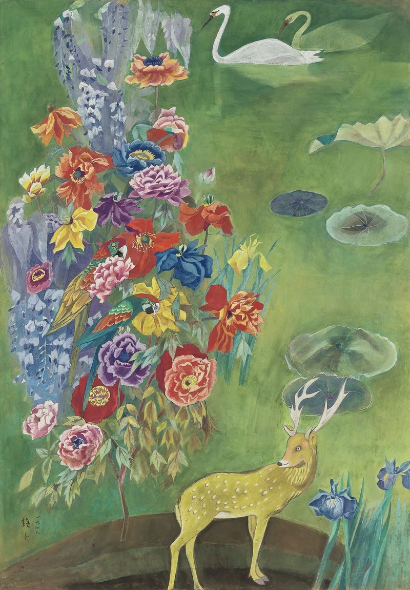 천경자 '윤삼월'. <span id='_stock_code_063170' data-stockcode='063170'>서울옥션</span> 제공 