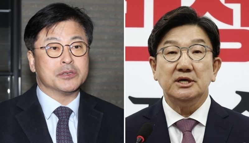 김종혁 전 최고위원(왼쪽), 권성동 국민의힘 원내대표/사진=뉴스1, 연합뉴스