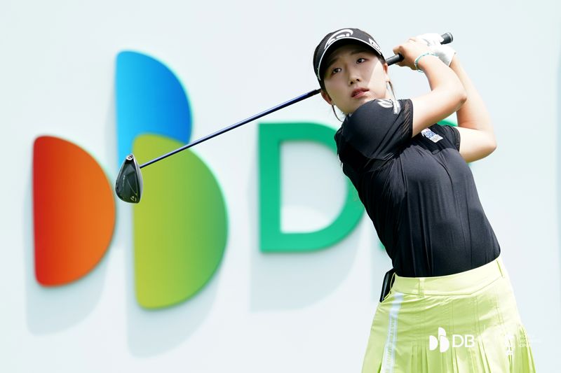 생애 첫 승을 기록한 이동은. 대회조직위