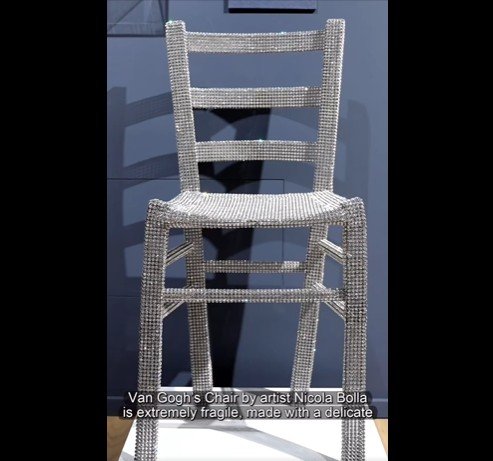 베로나 팔라초 마페이의 '반 고흐 의자'/사진=연합뉴스