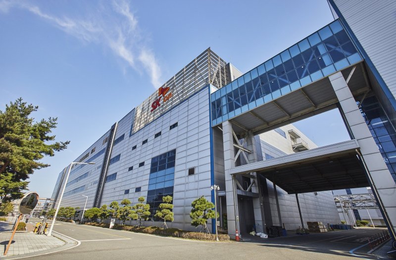 SK온 서산공장 전경.