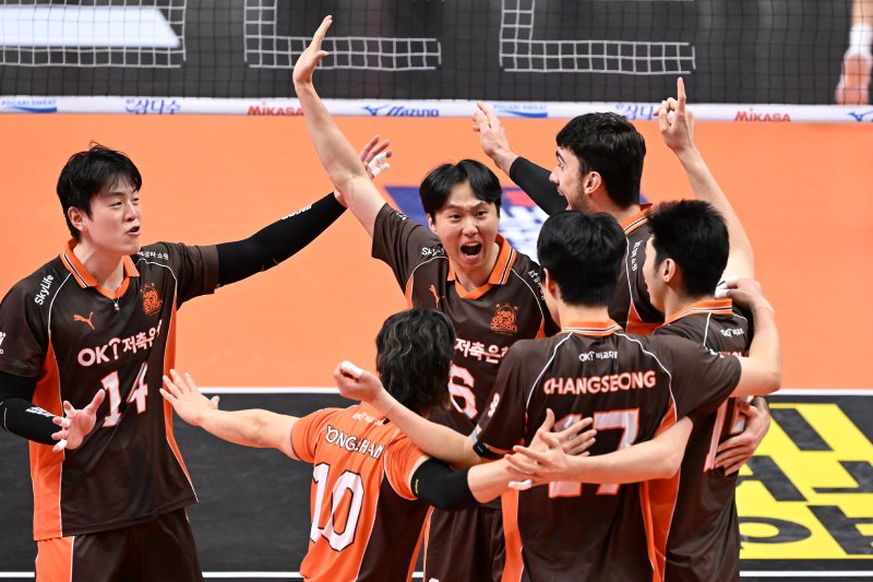 남자배구 OK저축은행.뉴시스