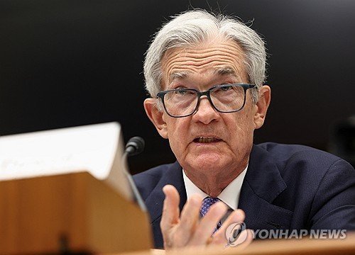 제롬 파월 연준 위원장                                연합뉴스