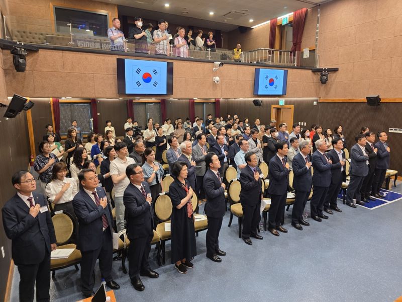 26일 오후 부전동 영광도서 8층 문화홀에서 민주평화통일자문회의 부산평화통일포럼이 열렸다. 민주평화통일자문회의 제공