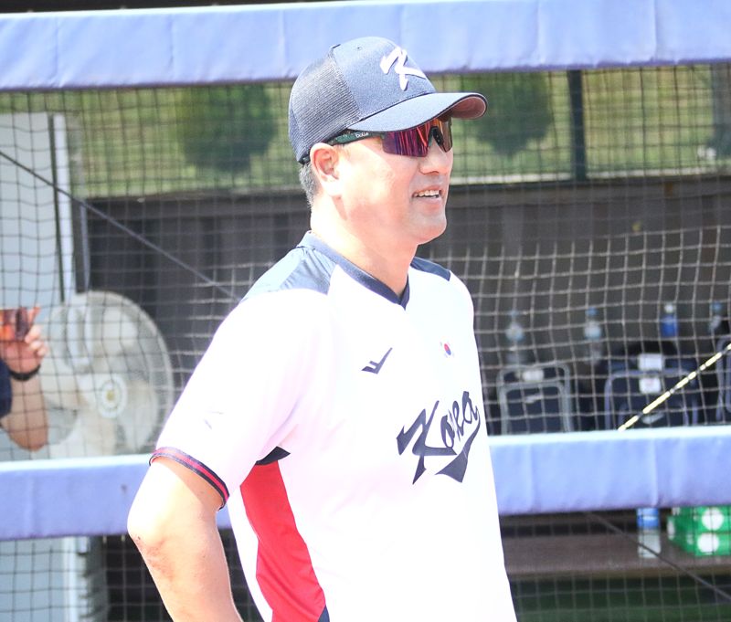 부산고 박계원 감독.사진=전상일 기자