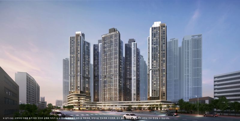 대전 하늘채 루시에르 투시도. <span id='_stock_code_003070' data-stockcode='003070'>코오롱글로벌</span> 제공