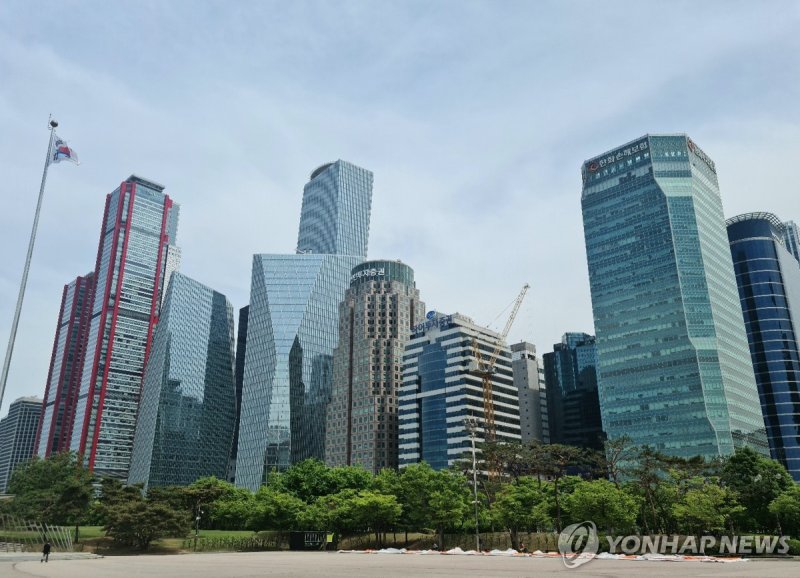 여의도 증권가 전경. 연합뉴스 제공.