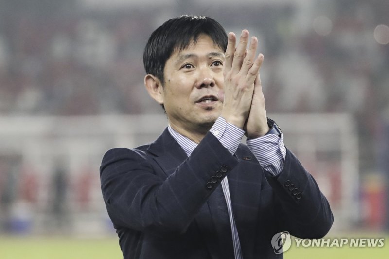 모리야스 하지메 일본 대표팀 감독. 연합뉴스