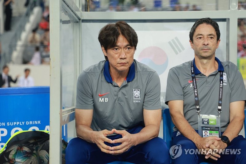 홍명보 감독.연합뉴스