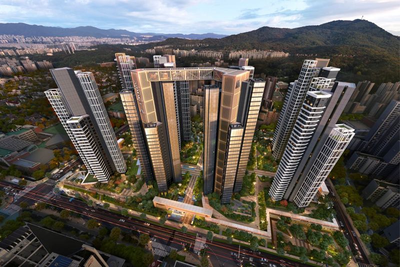 <span id='_stock_code_047040' data-stockcode='047040'>대우건설</span>의 '개포우성7차' 재건축 사업 조감도. 대우건설 제공