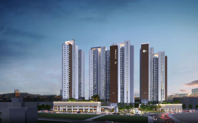 리버센트 푸르지오 위브 투시도. <span id='_stock_code_047040' data-stockcode='047040'>대우건설</span>·<span id='_stock_code_011160' data-stockcode='011160'>두산건설</span> 컨소시엄 제공