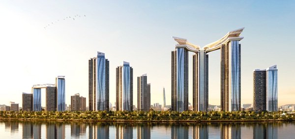 서울 송파구 잠실우성1,2,3차 재건축 정비사업 '잠실 자이 리비에르' 투시도. GS건설 제공