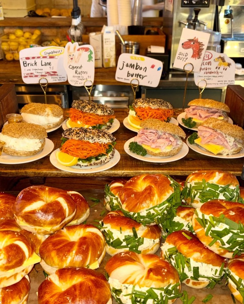 롯데백화점 런던베이글 홍보 이미지. 롯데백화점 제공