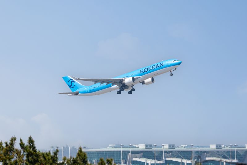 <span id='_stock_code_003490' data-stockcode='003490'>대한항공</span> A330-300 항공기. 대한항공 제공