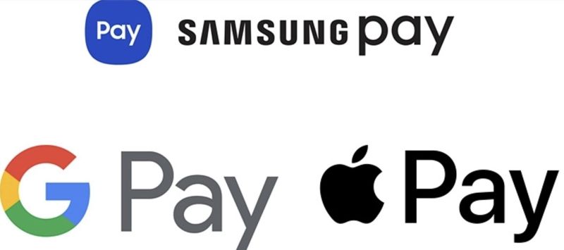 삼성페이 구글페이 애플페이 이미지 취합. 