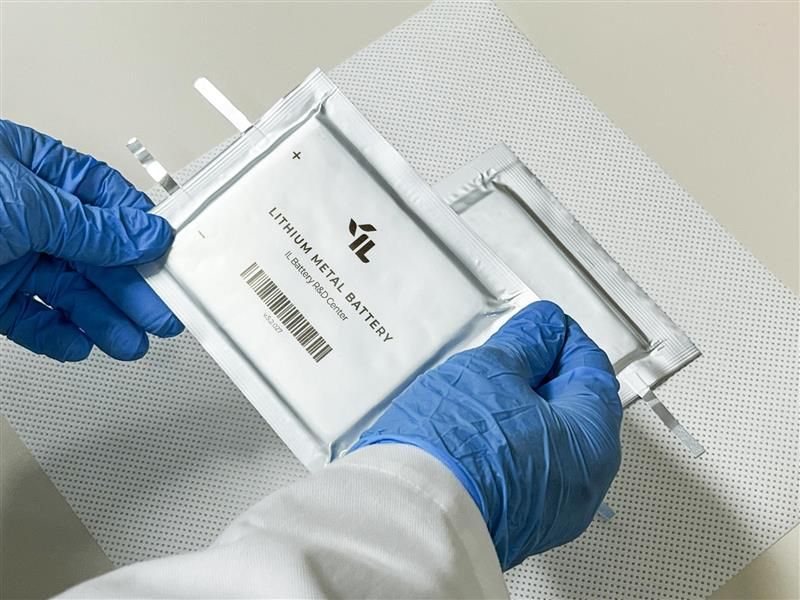 아이엘 리튬금속 배터리. 아이엘 제공