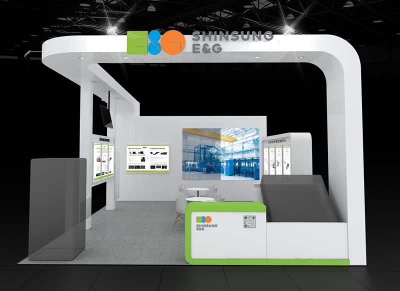 <span id='_stock_code_011930' data-stockcode='011930'><span id='_stock_code_011930' data-stockcode='011930'>신성이엔지</span></span> &#39;한국디스플레이산업전시회 2025&#39; 부스 조감도. 신성이엔지 제공