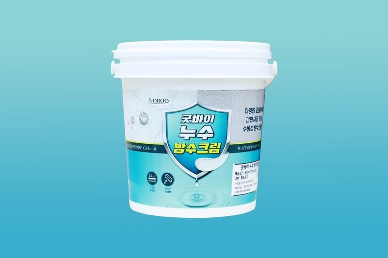 <span id='_stock_code_090350' data-stockcode='090350'>노루페인트</span> 굿바이 누수 방수크림. 노루페인트 제공