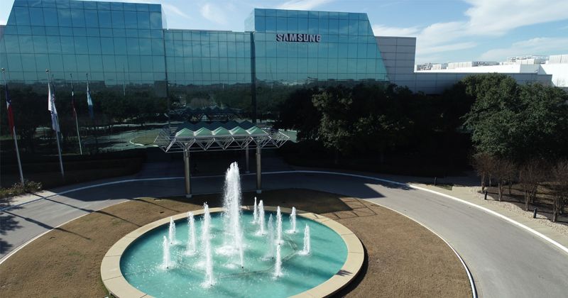<span id='_stock_code_005930' data-stockcode='005930'>삼성전자</span> 오스틴 사업장. 삼성전자 제공