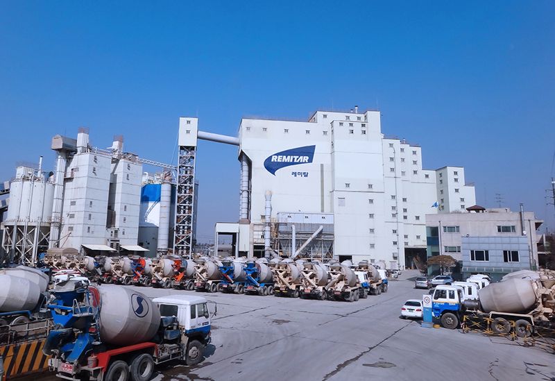 <span id='_stock_code_300720' data-stockcode='300720'>한일시멘트</span> 부천공장. 한일시멘트 제공 