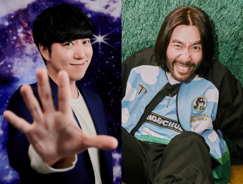 2025 부산국제마케팅광고제 연사로 나선 ‘궤도’와 ‘노홍철’. 부산국제마케팅광고제 제공 