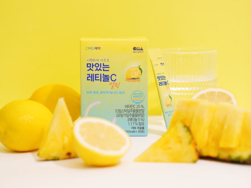 <span id='_stock_code_058820' data-stockcode='058820'>CMG제약</span> &#39;맛있는 레티놀C 멜팅&#39;. 차바이오그룹 제공