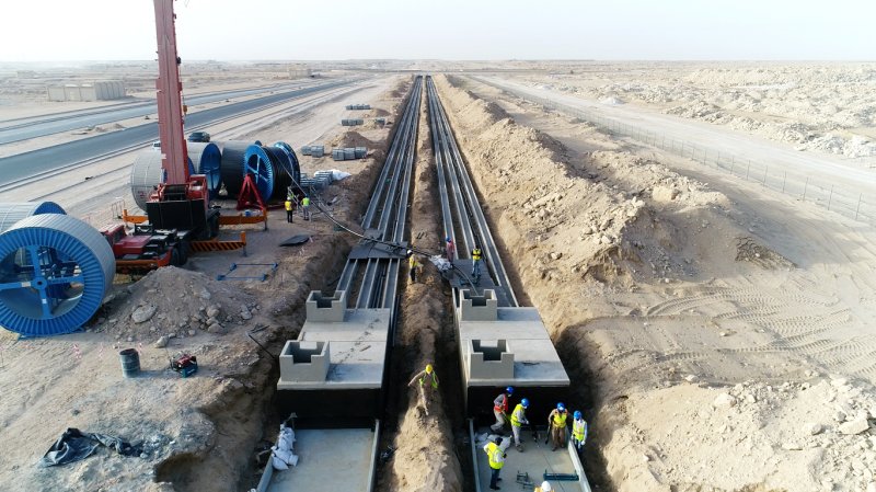 <span id='_stock_code_001440' data-stockcode='001440'>대한전선</span>이 최근 중동에서 초고압 전력망 턴키 공사를 수행하고 있다. 대한전선 제공