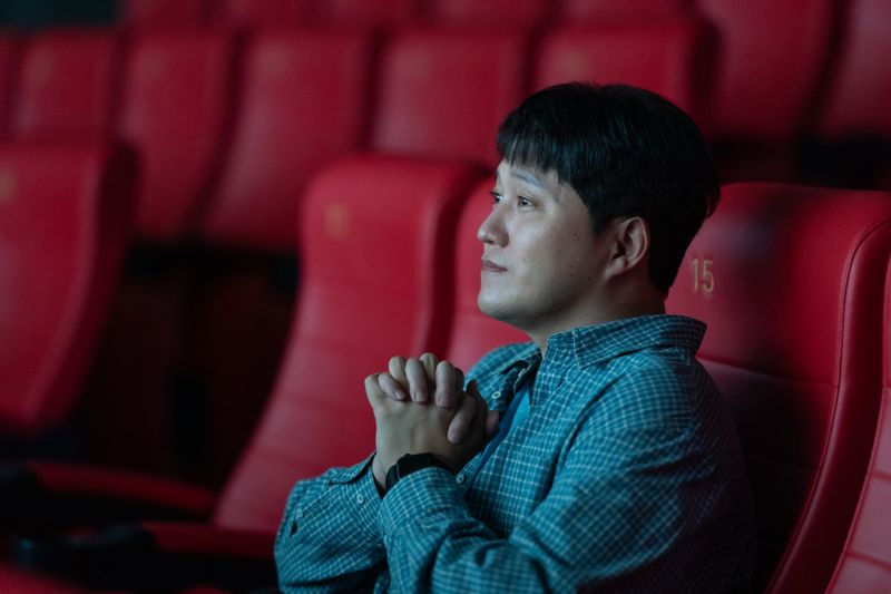 '극장의 시간들' 첫 번째 에피소드 '침팬지' 김대명 배우. 씨네큐브 제공