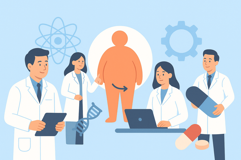 국내 제약사들이 차세대 비만치료제 개발에 속도를 내고 있다. 챗지피티 이미지 생성