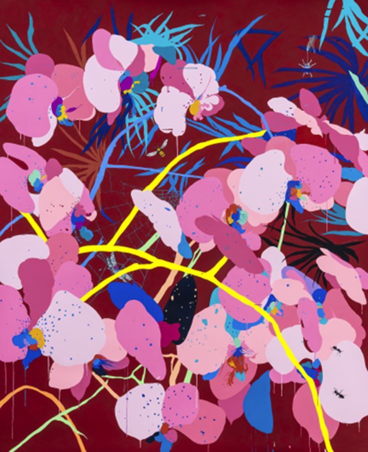 지희킴 작가 작품 '심연의 Abyss'. <span id='_stock_code_002990' data-stockcode='002990'>금호건설</span> 제공