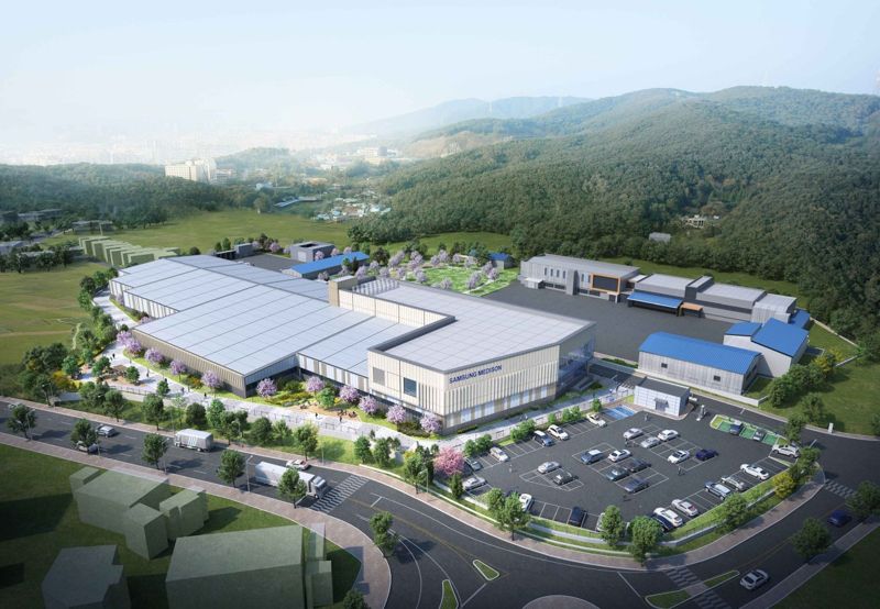 삼성메디슨 홍천공장 증축공사 조감도. <span id='_stock_code_005960' data-stockcode='005960'>동부건설</span>