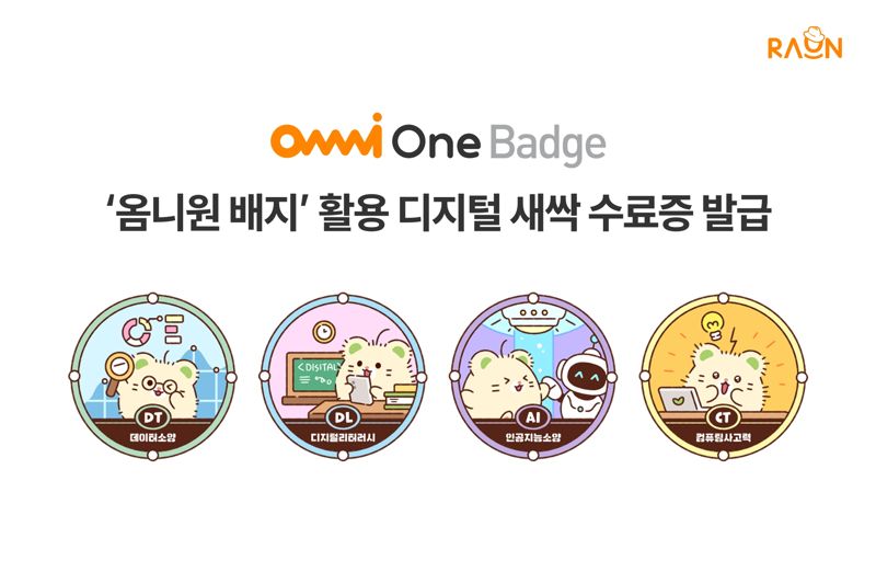 <span id='_stock_code_042510' data-stockcode='042510'>라온시큐어</span>, ‘옴니원 배지’로 공공 교육 ‘디지털 새